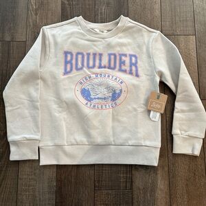 Bobby Kids Cream Boulder Sweatshirt